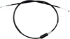 Black Vinyl Clutch Cable - For 74-81 Kawasaki KZ400