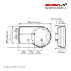 RX-3 GP Style TFT Multifunction Gauge - Speedo, Tach, Fuel, & More