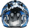 Z1R Warrant Neuron Snow Electric Helmet XS White/Black/Blue - Snow electric helmet with heated shield