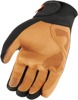 Icon 1000 Nightbreed Mid-Length Cuff Gloves - Black Men's 3X-Large