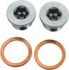 18mm Sensor Bung Plug Kit w/ Gaskets - Pair M18 x 1.5