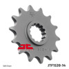 Front Steel Countershaft Sprocket - 14 Tooth 520