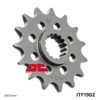 Front Steel Countershaft Sprocket w/ Rubber Damper - 17 Tooth 520