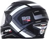 FX-99 Full Face Street Helmet White Small