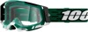 Racecraft 2 White / Milori / Green / Black Goggles - Clear Lens