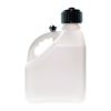 3 Gallon Motorsports Fluid Container - White Jug, Black Top