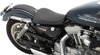Diamond Vinyl Solo Seat Black Foam - For 82-03 Harley XL