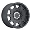 MR308 Roost 17x8.5 0mm Offset 5x5 71.5mm CB Matte Black Wheel