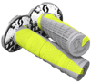 Duece 2 Motorcycle Grips Grey/Neon Yellow 7/8"