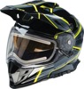 Z1R Range Rotor Snow Electric Helmet XL Black/Hi-Vis - Dual sport snow helmet with heated shield