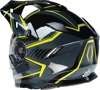 Z1R Range Rotor Snow Electric Helmet XL Black/Hi-Vis - Dual sport snow helmet with heated shield