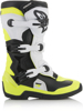 Tech 3S Boots Black/White/Yellow Size 6