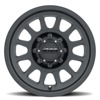 MR703 17x8.5 0mm Offset 8x170 130.81mm CB Matte Black Wheel