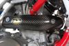 Carbon Fiber Exhaust Pipe Guard / Heat Shield (2-Piece) - For Yamaha WRF YZF EFI