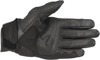 Mustang V2 Leather Motorcycle Gloves Black 2X-Large