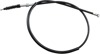 Black Vinyl Clutch Cable - Kawasaki KLT200 KSF250