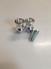 Vortex Racing Swingarm Spools 6mm - Silver - 6mm Swingarm Spools - Silver