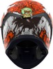 ICON Airform Trick or Street 3 Helmet - M Orange/White - Full face helmet with internal sun shield