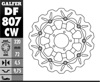 Galfer Floating Wave Brake Rotor - Ducati Diavel Motard Strada