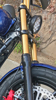 Gold Fork Tubes 49mm 27.5" (+2") - For Harley FXD Dyna