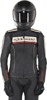 Women's Dyno V2 Leather Jacket Black/Red/White US X-Large