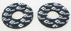 ODI Grip Donuts - Black - Soft foam grip donuts in blue