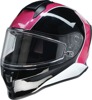 Z1R Youth Warrant Fresh Pow Snow Helmet L Pink/Purple - Youth snow helmet with anti-fog shield