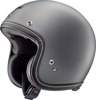 Arai Classic-V Helmet 2XL Gun Metallic Frost - Open face helmet in 2XL, matte Gun Metallic Frost