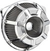 Inverted Series Air Cleaner Kits - Blvd Invrtd Big Sckr Chr