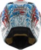 ICON Elsinore American Basstard Helmet XS Blue Unisex - Modular helmet with fog-free MX shield