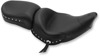 Concho Studded Vinyl Solo Seat Black Back 1.5"