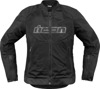 ICON Women's Overlord3 Mesh Jacket Black XL - Women's sport fit mesh jacket