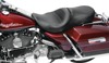 Sport Touring Plain Vinyl 2-Up Seat - For 97-07 Harley FLHR FLHX