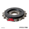 Front Steel Countershaft Sprocket w/ Rubber Damper - 17 Tooth 530