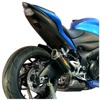 Carbon Fiber MGP Growler Slip On Exhaust - For 08-10 GSXR600 & GSXR750