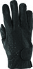 Kuryakyn Tucson Perforated Gloves Black - Large - Men's perforated leather gloves