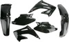 Black Plastic Kit - For 04-07 Honda CR125R CR250R