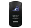 DragonFire Racing Lighted Switch Wench Power Blue