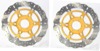 Floating Contour Brake Rotor Front Set