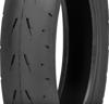 Medium Compound 100/90-12 Front Tire - SR003 "Stealth" 49J - The Ultimate DOT Legal Scooter & Mini Racing Tire