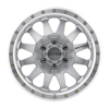 MR304 Double Standard 17x8.5 0mm Offset 6x5.5 108mm CB Machined/Clear Coat Wheel