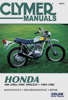 Shop Repair & Service Manual - Soft Cover - For Honda 100-350cc OHC Singles - 69-82