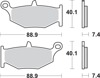 Sintered Brake Pads - 833Ls Sint Brake Pads Sbs