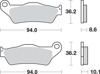 Sintered Brake Pads - 742Ls Sint Brake Pads Sbs