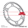 Steel Rear Sprocket - 45 Tooth 525 - For Honda CBR600 F/RR