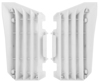 Radiator Louver Cover White - For Yamaha 14-18 YZ250F YZ450F WR250F