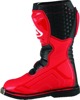 Answer AR1 Boot Black/Red Youth Size 1 - Youth motocross boots in Black/Red, Size 1