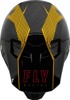 Fly Racing Formula Carbon Tracer Helmet Gold/Black Small - Premium carbon helmet For moto/snow use