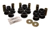 92-95 Toyota MR2 Black Rear Control Arm Bushing Set (includes Strut Bushings)