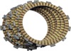 Clutch 87-89 Honda CR250R Clutch Plate Kit - Set of 7 - Fiber